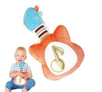 Generico Peluche musical cantante - 16 canciones, muñeca sensorial relajante | Peluche con forma de instrumento musical con sonidos para niños y niñas casa habitación de sueño juego viaje