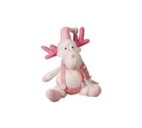 Generico Peluche navideño de Papá Noel | Colgado rosa, peluche Papá Noel decoración navideña | para librería, mesilla de noche, patio, jardín, estantería repisa alféizar mesa escritorio