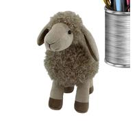 Generico Peluche Oveja - Juguete Animal de Granja | Linda muñeca Coleccionable, muñeca Suave, compañera portátil para y Coleccionable para niños, niña, cumpleaños, San, P