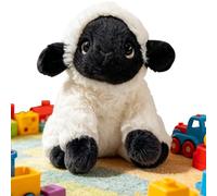 Genérico Peluche Oveja, Lindo Dulce Y Negro - Felpa Cordero | para Niños Apartamento Sala de estar Residencia Universitaria Guardería Habitación Colección Cumpleaños Sala