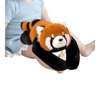 Genérico Peluche Panda - Adorable Mapache Y,Peluche Suave De Oso Panda | para la Reducción del Estrés y el Apoyo para Abrazos para Niños, Estudiantes, Cumpleaños y Siesta