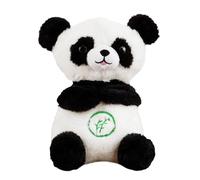 Genérico Peluche Panda Interactivo: Juguete De Peluche Suave Y Realista con Movimiento Respiratorio Y Luces, Suave Compañero De Peluchee para La Relajación | para Un Juguete De Peluchee Panda Que U