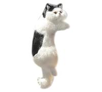 Generico Peluche para Gatos Peludos Colgantes - Simulación de de Peluche para decoración del hogar | Figura de Animales Colgantes para Pantalla de Escritorio de TV, Lindo Juguete para Gatos