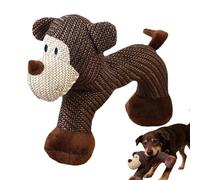 Generico Peluche para perros, divertido interactivo para la dentición, peluche dedicado a los perros | Para que mastican mucho juego casa apartamento interior exterior descanso