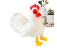 Genérico Peluche Poulet Câlin - Décoration Maison Douce Pour Canapé Lit | Poupées En Peluche Animalière Et Décorations De Chambre | Cadeau Pour Filles Garçons Adultes Salon Bureau Voyage