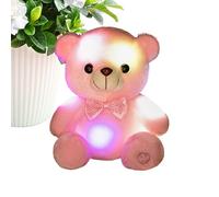 Generico Peluche Qui S' Jouet Doux Coloré Lumineux Arc-en- Confortable Sécurisé Décor Chambre Enfant Attrayant | Cadeau Noël Saint-Vhe ultra douce, offerantalentin Garçons Filles Adultes Maison Bureau