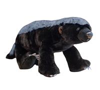 Genérico Peluche Ratel - Peluche blaireau Miel | Peluches Ratel réaliste Kawaii, Peluches Blaireau Réaliste Noir, Peluch éducative Unique d'Afrique, modèle Animal simulé pour et adultes
