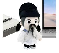 Genérico Peluches de Dibujos Animados,Muñeco de Peluche Personaje Portátil - Muñecos del Poeta Li BAI,para Niños Y Niñas, para Guardería, Hogar, Escuela, Coches, Cafeterías, Librerías, Sofás Y