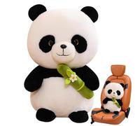 Genérico Peluches de Panda | Lindos Animales de Peluche de Oso Panda Que sostienen bambúes | Peluches de Panda, Juguete Suave para bebés, Almohada Corporal Viva y Suave para niños
