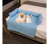 Genérico Pelzbarn Cooling Mat for Dog, Heatrelief Cooling Dog Bed, Waterproof & Comfortable, Non-Slip & Machine Washable, for Small Large Dogs Cats (#3,27.5 * 27.5in)