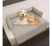 Genérico Pelzbarn Cooling Mat for Dogs, Pelzbarn Cooling Dog Bed, Non Slip & Machine Washable Design, Summer Comfort Mat for Small to Large Pets (Gray,35.4 * 35.4in/90 * 90cm)
