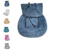 Genérico Pelzbarn Dog Bed for Car, Pet Bed for Travel with Thick Cushion, Secure Comfort Seat for Large & Small Dogs