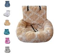 Genérico Pelzbarn Dog Bed for Car, Pet Bed for Travel with Thick Cushion, Secure Comfort Seat for Large & Small Dogs