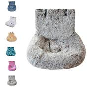 Genérico Pelzbarn Dog Bed for Car, Pet Bed for Travel with Thick Cushion, Secure Comfort Seat for Large & Small Dogs