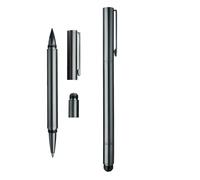Genérico Pen and Pencil Combo - 0.5mm Double-Headed Multi Pen, Metal 2-in-1 Stationery with Black Ink, Smooth Writing for Working, Journaling, Drawing, and Office Use
