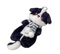 Genérico Pen Case - Soft School Stationery Bag | Plush Pencil Case for College Class Travel Daily Eraser Ruler Marker Sticky Notes Lipsticks Kids Girls Students