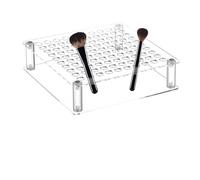 Genérico Pencil Brush Holder, Acrylic Organizer Stand, 100 Hole Large Capacity Pen Rack Storage, Clear Tabletop Display for Paint Brushes, Markers, Art Tools, Events Use, Displays