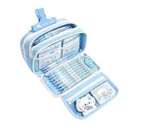 Genérico Pencil Case - 21x12x9cm 240g Plush Cat School Pouch | Zipper Bag