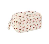 Genérico Pencil Case, Aesthetic Zipper Organizer, 8.46x5.31x3.5inches, Multi-Compartment Pen Storage, Lightweight Fabric, Easy Access Design, Ideal for Crayons, Travel, Cosmetics, College, Classroom