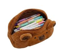 Genérico Pencil Case,Capybara Stationery Box with Zipper - Soft Pen Pouch,for Kids Students School Supplies Stationery Storage College