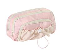 Genérico Pencil Case, Pencil Bag, 12 Inch Multi-Purpose Ruler Organizer Double-Zipper Holder for Travel, Journaling, Middle School, Elementary, Painting, Lightweight, Large Capacity
