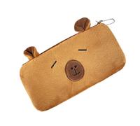 Genérico Pencil Case Pouch | Stationery Storage Organizer School Supplies - Pencil Storage Holder Pouch - For Sticky Notes Eraser Ruler Marker Kids Girls Students School College Class Travel Office