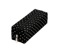 Genérico Pencil Pouch Dot Design Makeup Store Bag Organizer with Zipper