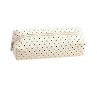 Genérico Pencil Pouch Dot Design Stationery Storage Organizer with Zipper