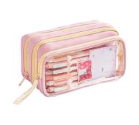 Genérico Pencil Pouch, Stationery Organizer, High Capacity Case with Handle 8.86x4.72 Inches, School Supplies for College Backpack, Office Drawer, Travel Bag, Classroom, Library, Tutoring, Dorm