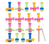 Genérico Pencil Toppers Toys - 4.2x4.2x2cm Fidget Pencil Toppers, Small Colorful Fidget Pen For Adults | Reusable Mood Adjustment Tool For Kids Girls Men Children Youth Women Teens