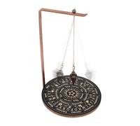 Genérico Pendulum Stand, Wooden Crystal Holder for Stones Display, 10.24x4.92 Inches Wiccan Ornament Holder (Mystical & Elegant), for Meditation, Divination, Witch Decor