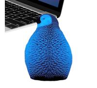 Genérico Penguin Figurines for Kids, Glowing Animal Figure, 3D Printed Cute Tiny Penguins for Desktop, Bookshelf, Counter, Bedside, or Children's Room, Fun Decorative Collectible, Home and Play