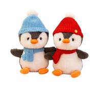 Genérico Penguin Stuffed Animal - Couple Plush Decor | Set of 2