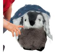 Genérico Penguin Stuffed Animal, Realistic Soft Plush Toy Figurine Doll, Adorable Comfortable Cuddly Hug Pillow for Bedroom Living Room Nursery Sofa Shelf Children Decoration Display Gift