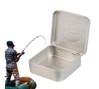 Generico Pequeña De Cebos | Soporte Portátil De Gancho De Hierro | Pequeñas Cajas De Pesca Y Para Pesca - Para Equipos De Pesca En Agua Y Salada, Para Pesca