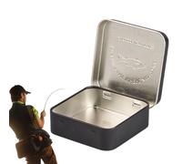 Generico Pequeña De Cebos | Soporte Portátil De Gancho De Hierro | Pequeñas Cajas De Pesca Y Para Pesca - Para Equipos De Pesca En Agua Y Salada, Para Pesca