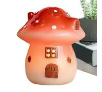 Generico Pequeña lámpara de seta - Lámpara de mesilla de noche con forma de seta | Luz creativa para escritorio casa dormitorio lectura sueño casa