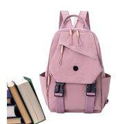 Genérico Pequeña mochila para mujeres, mochila para mujeres,Bolsa escolar para estudiantes - Bolso de hombro casual de gran capacidad, paquete de día de viaje impermeable para enfermera mamá