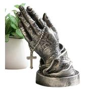 Genérico Pequeñas Figuras De Manos Juntas | Decoración De Mesa De Resina, Estatua De Decoración Para Oficina | Para SUV Camping-Car Camión Biblioteca Mesita de Noche Oficina Sala Dormitorio