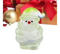 Generico Pequeñas figuras de Papá Noel | Decoraciones de paisaje de resina transparente | navideños en miniatura que brillan en la oscuridad - para , jardín, , vacaciones y mesa