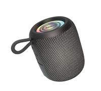 Genérico pequeño altavoz - 6,0 10 m 1200 mAh 5 W 11,2 x 8,8 cm 360 g Iluminación sonora estéreo impermeable 5 horas de batería | para cuarto de baño, oficina, casa, viaje, fiesta, playa, piscina al