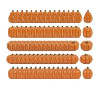 Genérico pequeño de simulación, 80 piezas artificiales para otoño y acción de gracias - vegetal falso realista para artesanía rústica de cosecha, abrigo de chimenea, casa de granja, fiestas