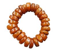 Genérico pequeño negro perla plata perla anillos mano joyería vieja cera colores de San Valentín elección natural anillos, talla única, Plástico, No es una piedra preciosa