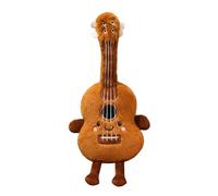 Genérico Pequeño Ornamento De Guitarra De Madera - Mini Instrumento Musical, Modelo De Figuras De Colección | Accesorio De Exposición Para Casa De Coleccionar, Estantería De Oficina, Decoración