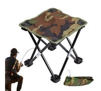 Genérico Pequeño Taburete Plegable - Silla Retráctil para Pescar | Silla De Campamento | Viaje | Taburete Plegable No Deslizante para Un Hojas De Bachil con Montañismo En El Jardín