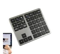 Genérico Pequeño Teclado inalámbrico, Teclado inalámbrico portátil | Teclado de 35 Teclas,Utilice un Compacto portátil silencioso para Escribir de Manera eficiente en PC personales