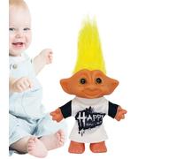 Genérico Pequeños Juguetes Troll | Juguetes Feos En Miniatura Navideños, Figuras De Estante, De Escritorio Coleccionables, Decoración Navideña para Vivir Los Colores Sorprendentes Hacen De Es