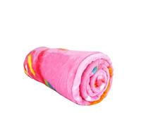 Generico per Pizza - de Doble Cara, Novedad Gigante, Franela Suave, diseño Divertido | Cálido Tema alimenticio para Ropa de Cama, Alfombra para sofá, salón, Relax