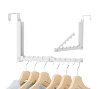 Genérico Percha para Puerta,Organizador Compacto de Larga Duración - Secador de Jerséis - para Autocaravana, Viajes, Dormitorio, Salón, Baño, Apartamento, Duradero