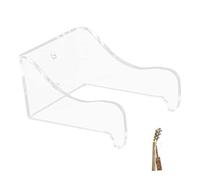 Genérico Percha Soporte De Pared Para Guitarra Eléctrica Soporte De Guitarra Colgante Soporte De Pared Para Guitarra Acustica Colgadores De Guitarra De Montaje En Pared Bajo Acrílico